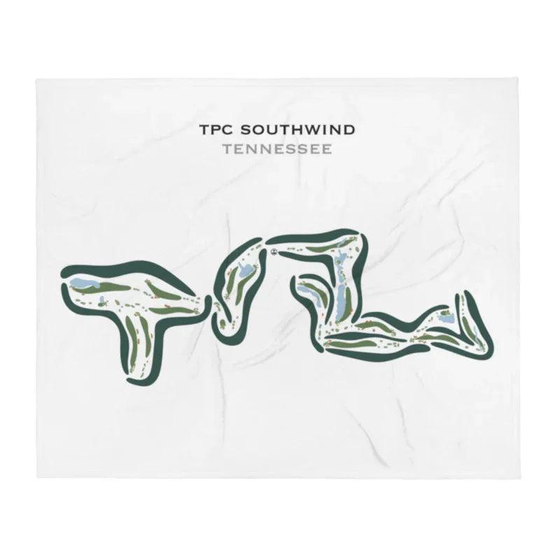 TPC Southwind, Tennessee - Printed Golf Courses