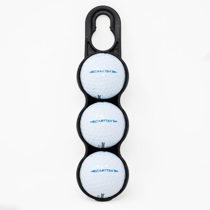 triple-golf-ball-holder-with-carttek-balls - GOLF LEAGUE