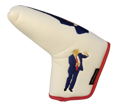 Trump Birdie Dance Embroidered Blade Putter Cover by ReadyGOLF