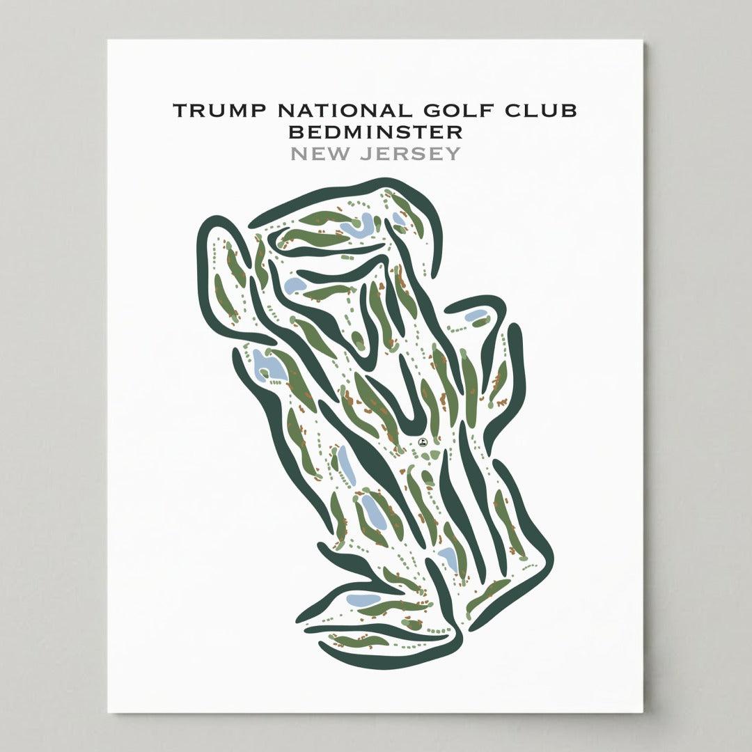 Trump National Golf Club Bedminster, New Jersey - Printed Golf Courses