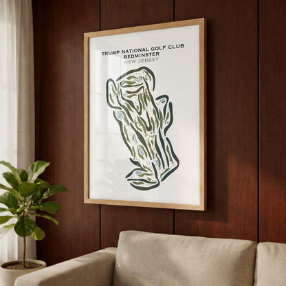 Trump National Golf Club Bedminster, New Jersey - Printed Golf Courses