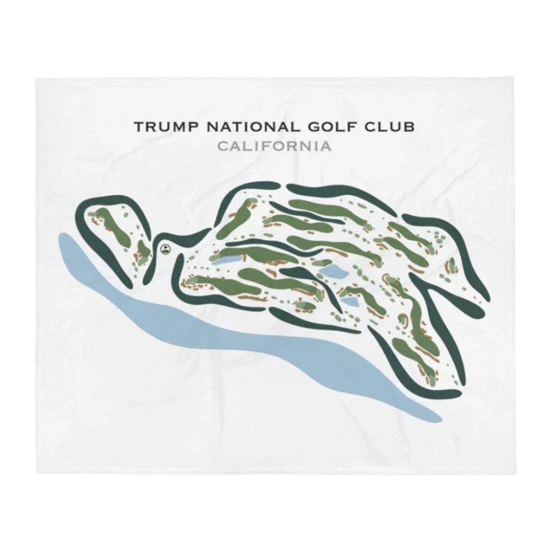 Trump National Golf Club, California - Printed Golf Courses