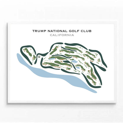 Trump National Golf Club, California - Printed Golf Courses
