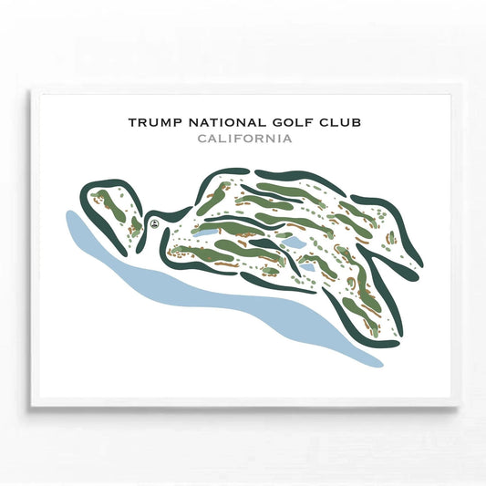 Trump National Golf Club, California - Printed Golf Courses