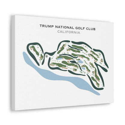 Trump National Golf Club, California - Printed Golf Courses