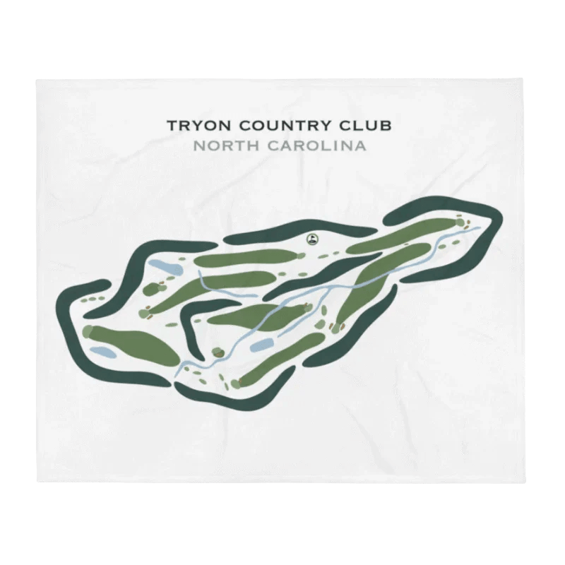 Tryon Country Club, North Carolina - Printed Golf Courses