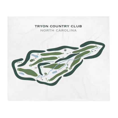 Tryon Country Club, North Carolina - Printed Golf Courses