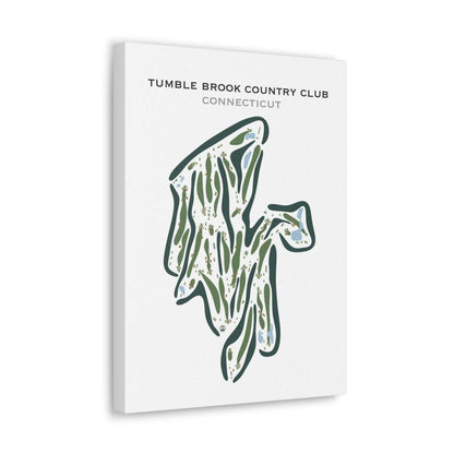 Tumble Brook Country Club, Connecticut - Printed Golf Courses
