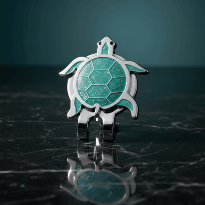 "Turtley Accurate" Magnetic Golf Ball Marker & Hat Clip