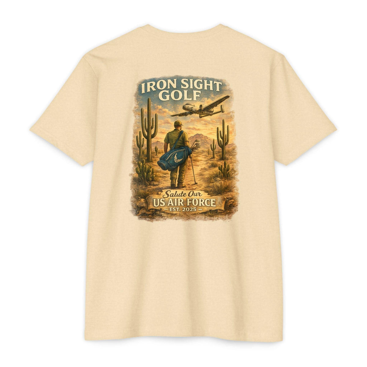U.S. Air Force Salute to Service Golf T-Shirt