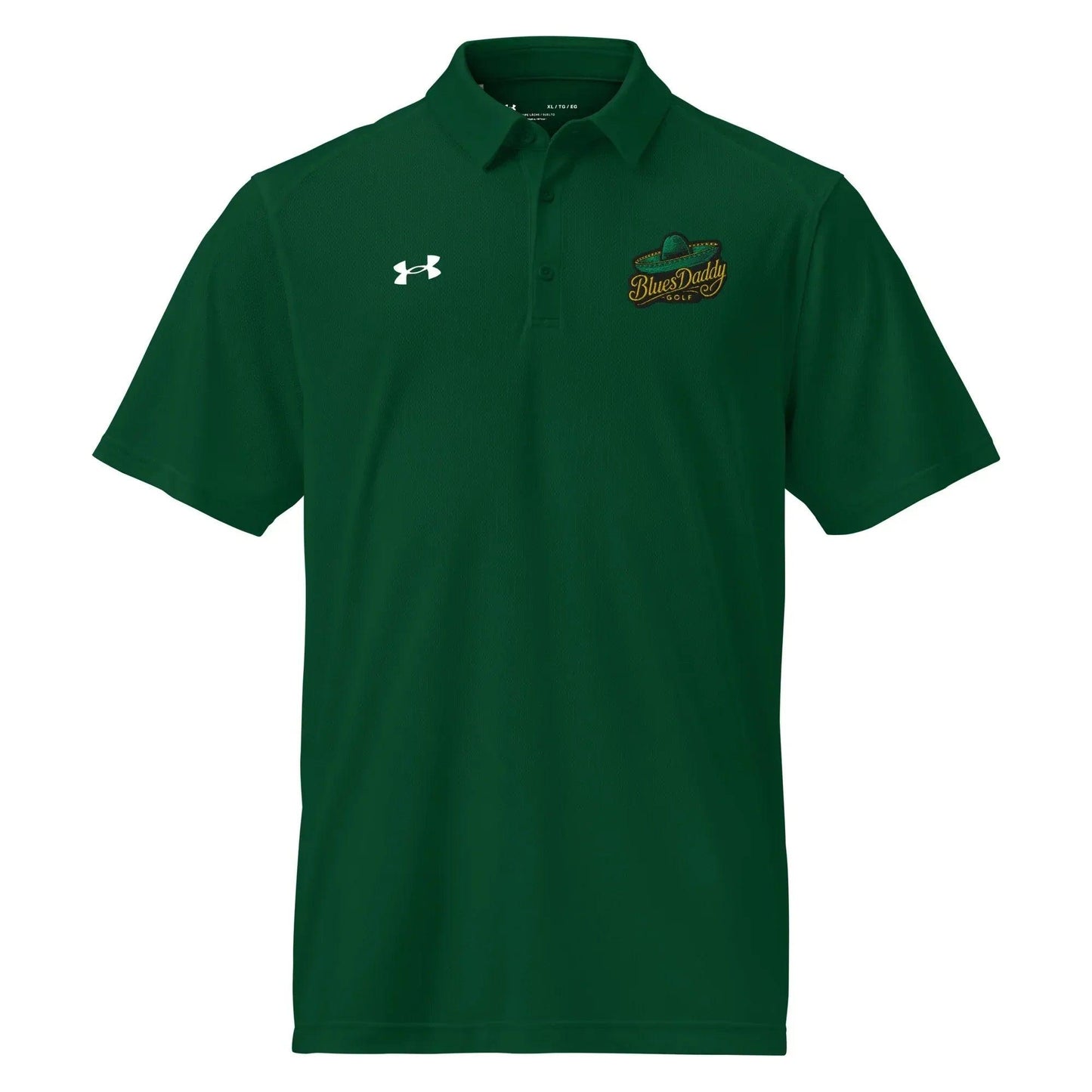 under-armour-mens-polo-shirt-forest-green-front-6984e8833f68d - GOLF LEAGUE
