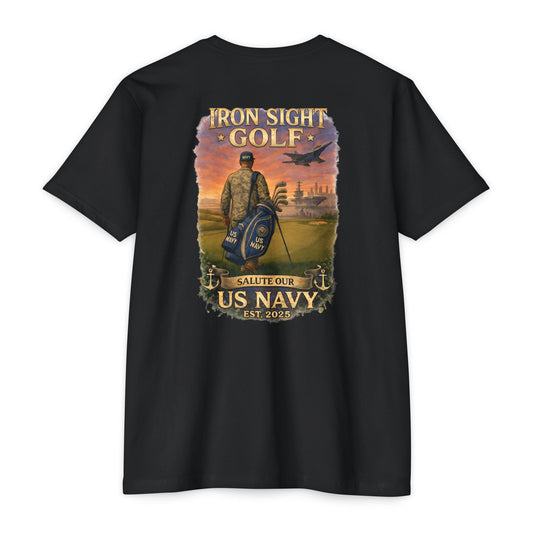 U.S. Navy Salute to Service Golf T-Shirt