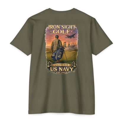 U.S. Navy Salute to Service Golf T-Shirt