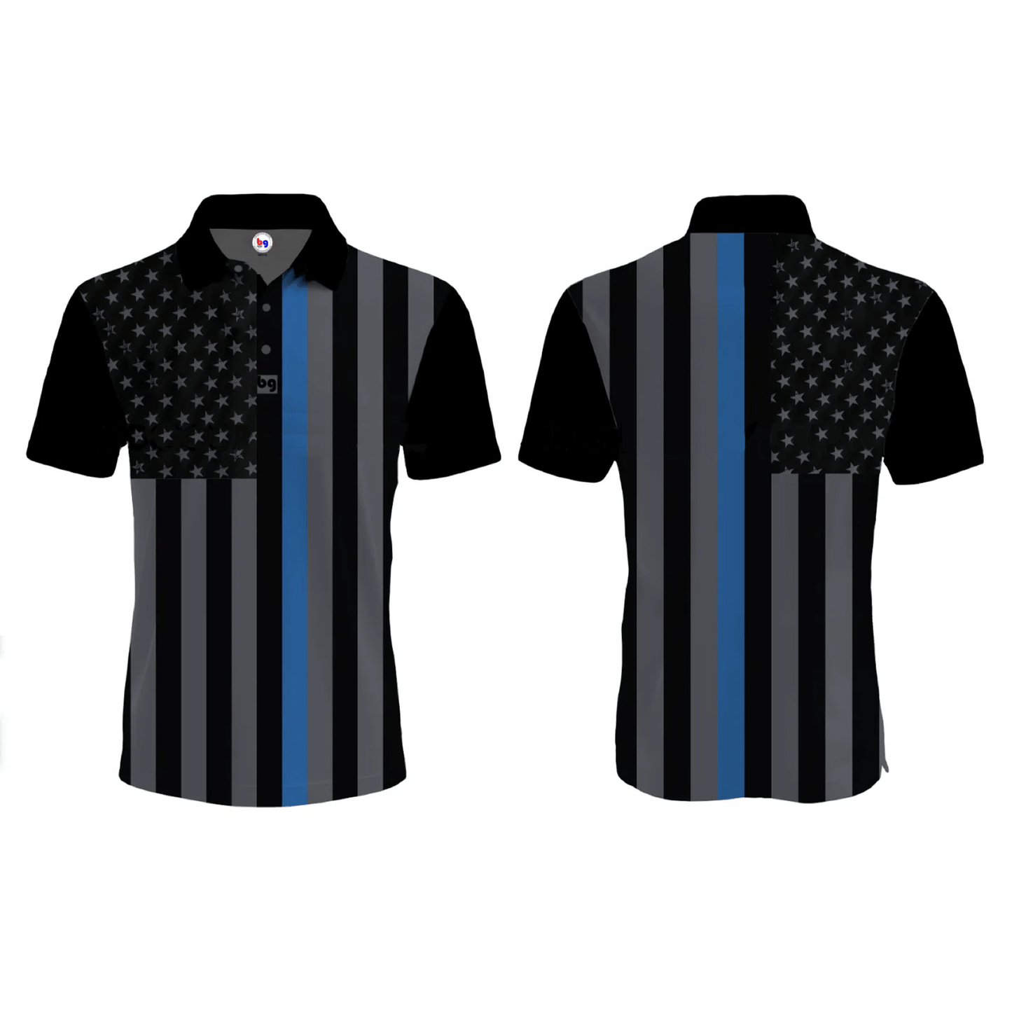 USA Blue Line Men's Polo