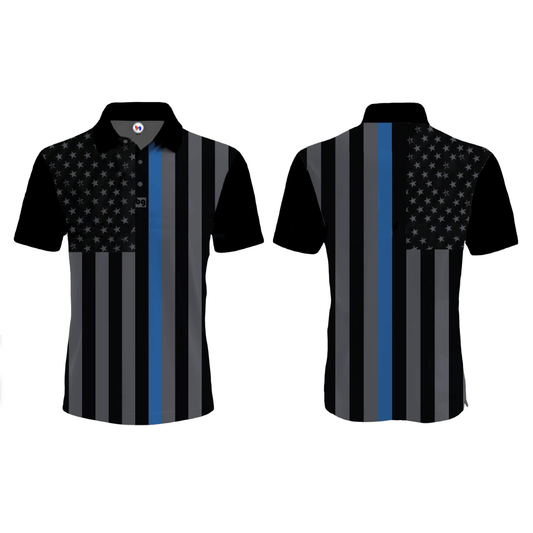 USA Blue Line Men's Polo