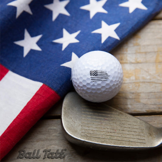 USA Flag w/Marker