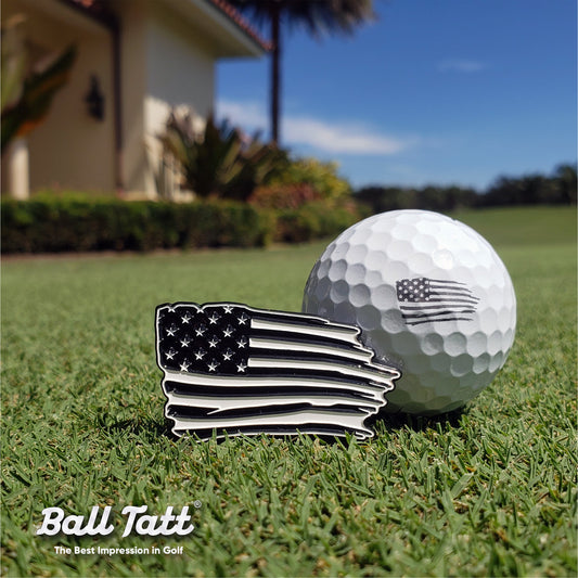 USA Flag Hat Clip Set