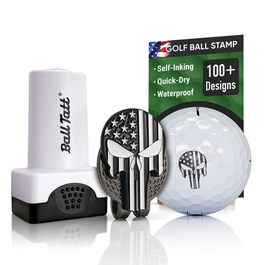 USA Punisher Hat Clip Set