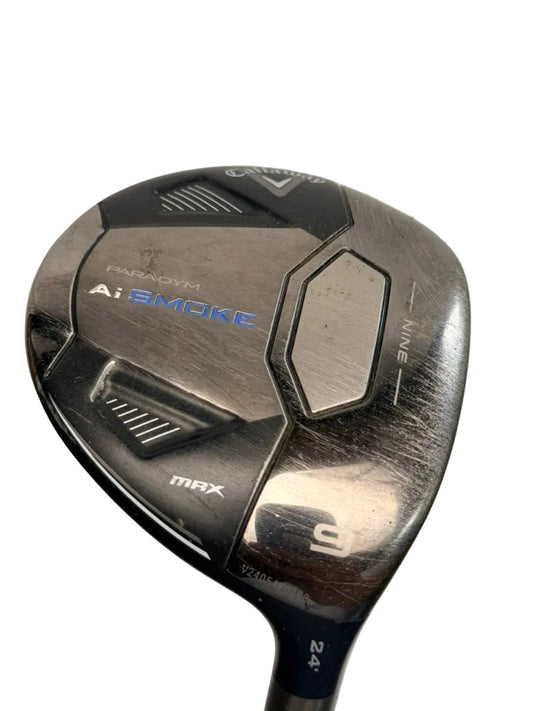 Callaway Paradym Ai Smoke Max 9 Wood 24° RH Tensei Blue 40 R2 Used