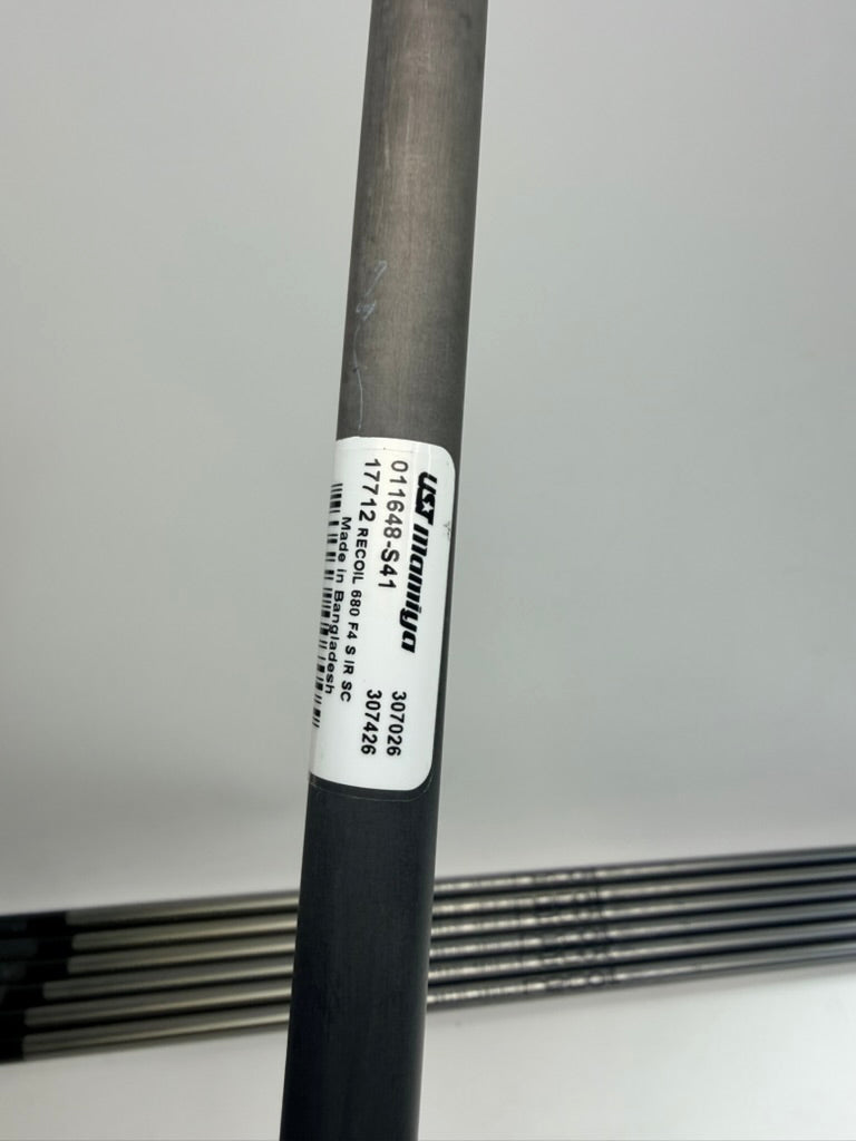 UST Mamiya Recoil 680 SC F4 Stiff .370 Graphite Iron Shafts - Set of 7