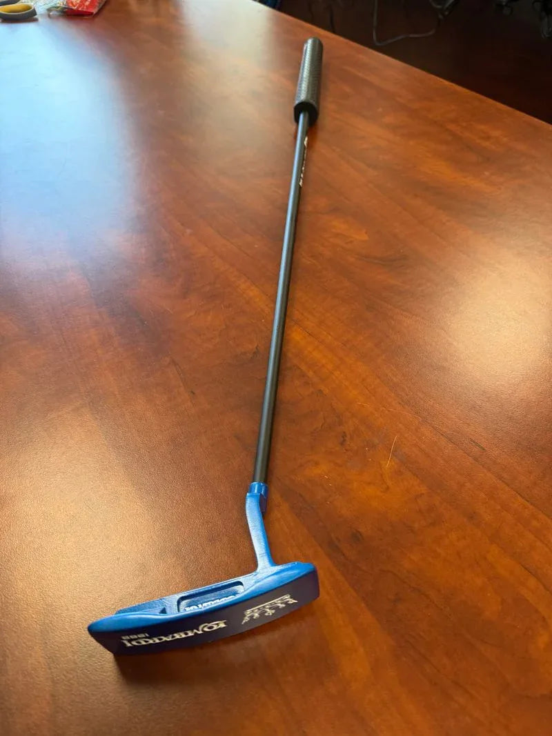 Lombardi Golf Custom Blue 1969 Double Wide Blade Left Hand Golf Putter - GOLF LEAGUE