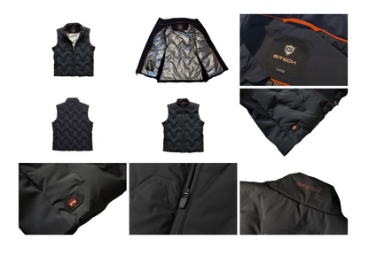 Sonic Gilet Premium Heated Vest – Graphene Heating, 650 Fill Duck Down &amp; 12-Hour Warmth