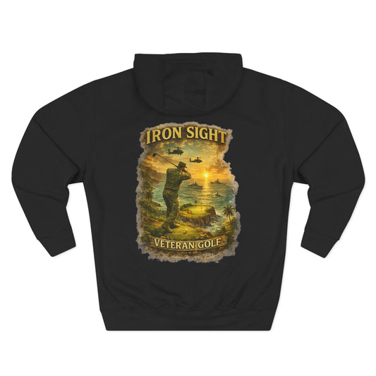 Veteran Cliff Shot Golf Hoodie — Iron Sight Golf