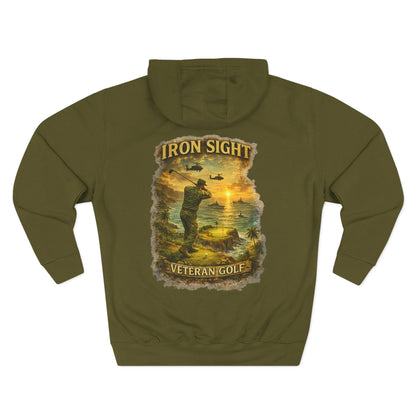 Veteran Cliff Shot Golf Hoodie — Iron Sight Golf