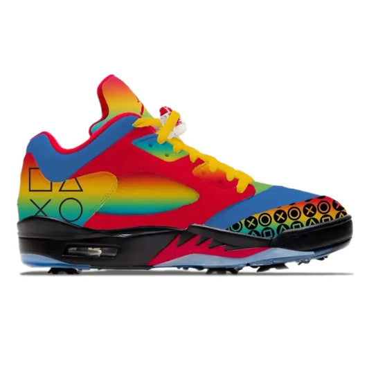 video-games-jordan-5-retro-low-golf-shoes-cleats-446 - GOLF LEAGUE