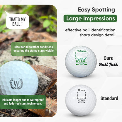 W Monogram & Ball Marker - GOLF LEAGUE
