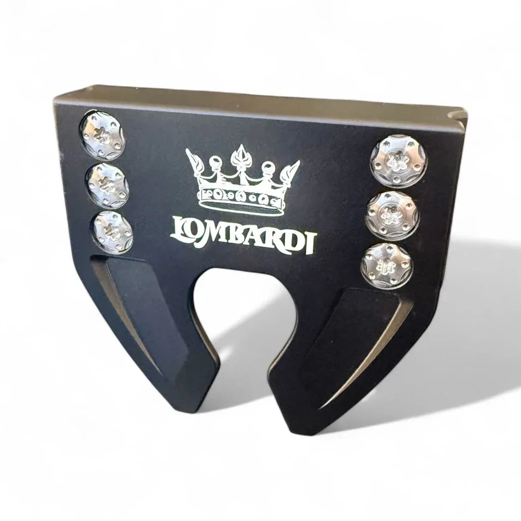 Lombardi Golf Custom Black Vertolo Mallet Golf Putter - GOLF LEAGUE