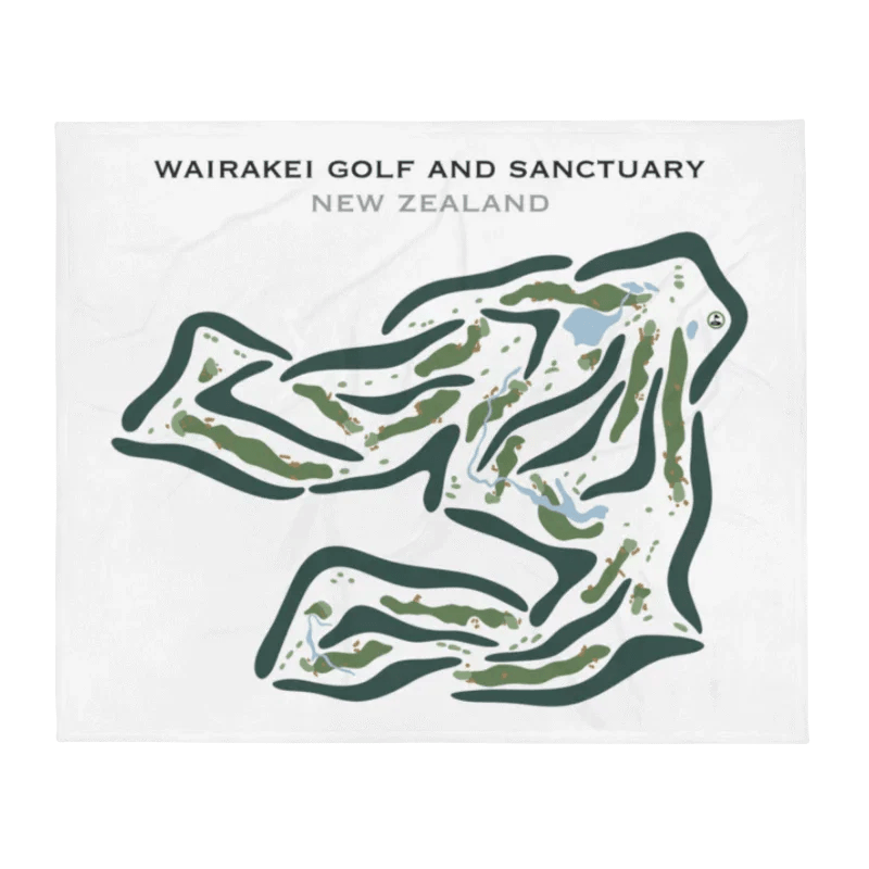 Wairakei Golf + Sanctuary, New Zealand - Printed Golf Courses