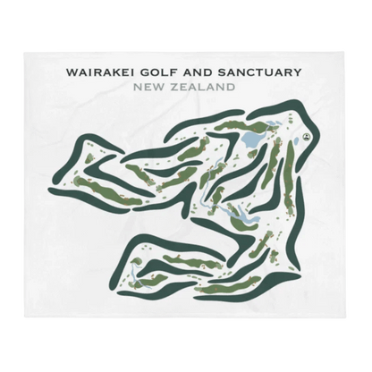 Wairakei Golf + Sanctuary, New Zealand - Printed Golf Courses