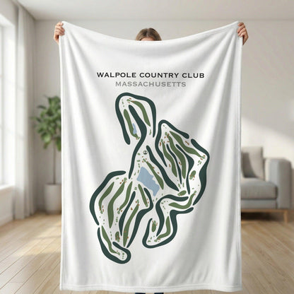 Walpole Country Club, Massachusetts - Printed Golf Courses