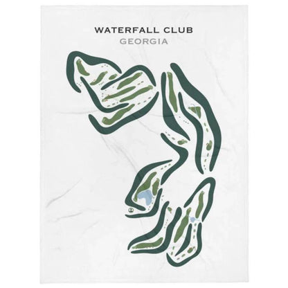 The Waterfall Golf Club, Georgia - Printed Golf Courses