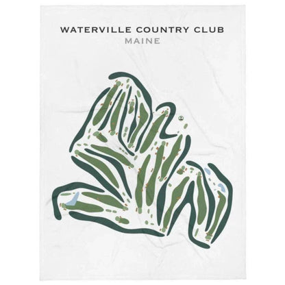 Waterville Country Club, Maine - Printed Golf Courses