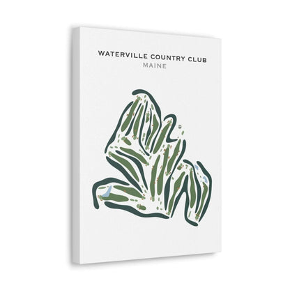 Waterville Country Club, Maine - Printed Golf Courses