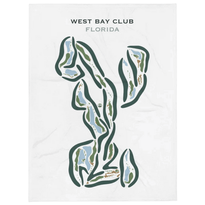West Bay Club, Florida - Printed Golf Courses