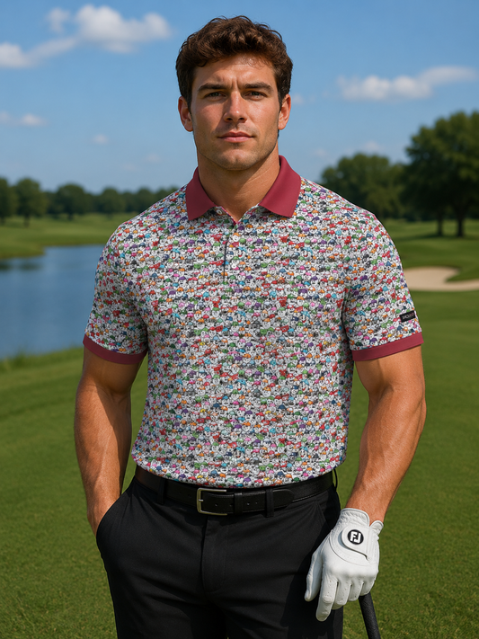 Where's Bogey Bob Performance Golf Polo