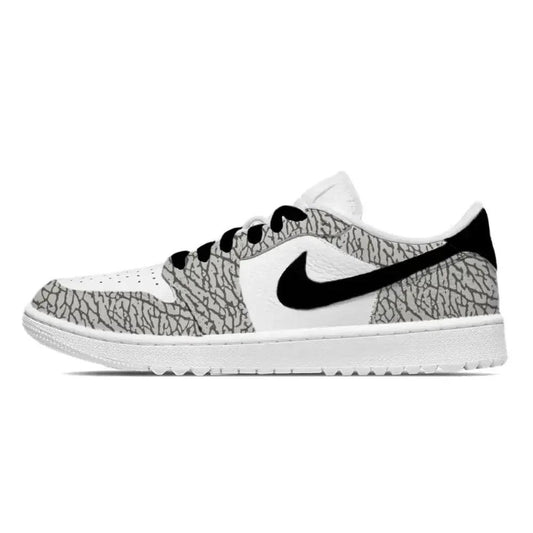 white-cement-jordan-1-golf-shoes-size-3-5-mens-5-womens-sneakers-550 - GOLF LEAGUE