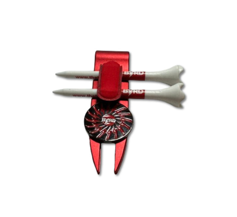 THE BYRD GOLF DIVOT CLYP - Only Golf Tool That Organizes Gear