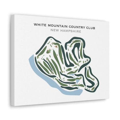 White Mountain Country Club, New Hampshire - Printed Golf Courses