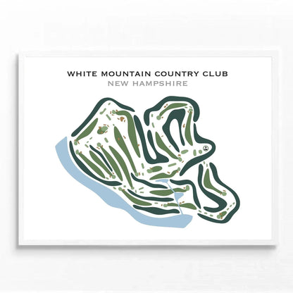 White Mountain Country Club, New Hampshire - Printed Golf Courses