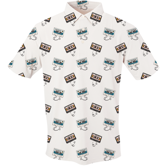 Golf Mixtape Toss Men's Polo