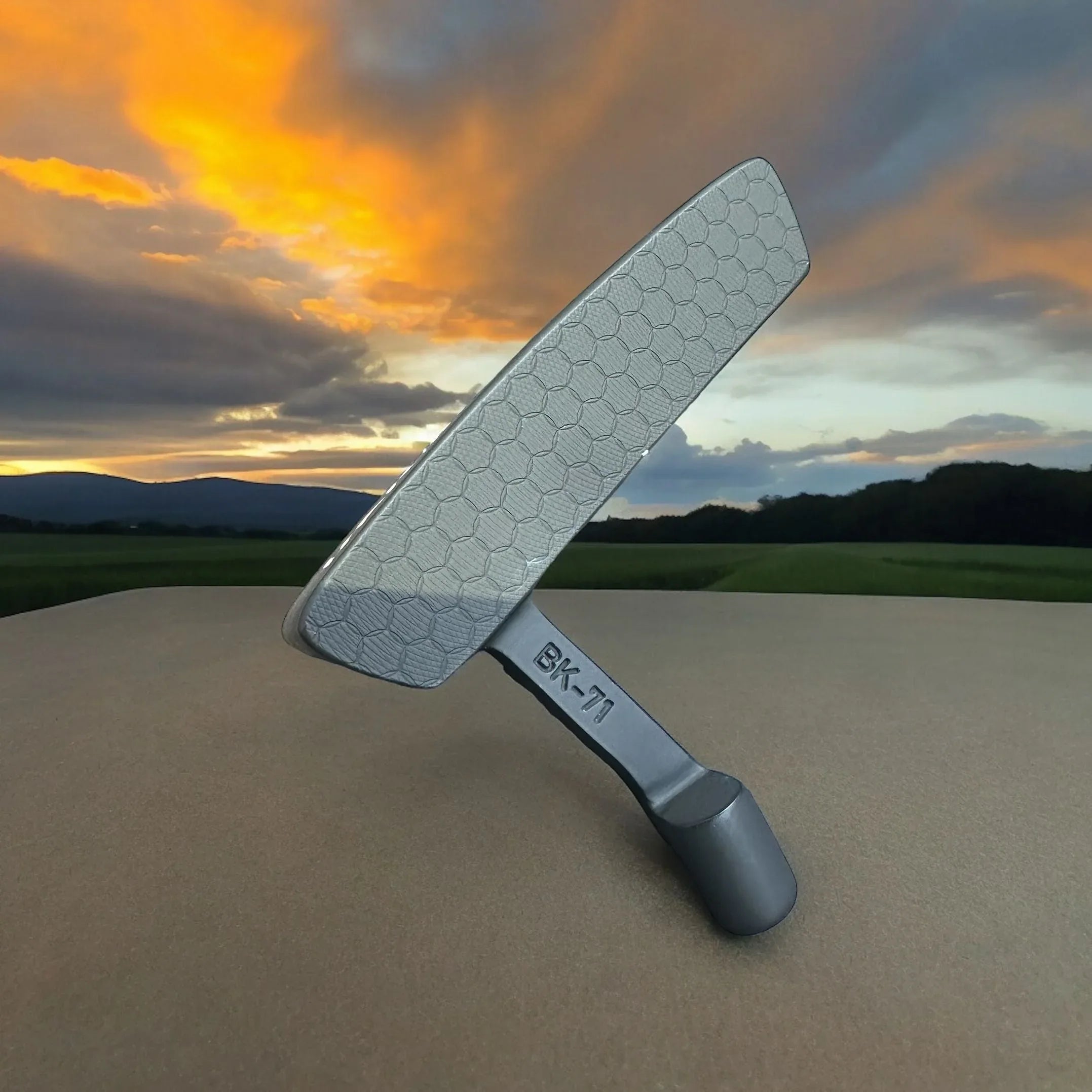 Lombardi Golf Custom Black Matte BK-71 Blade Golf Putter - GOLF LEAGUE