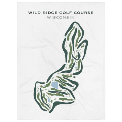 Wild Ridge Golf Course, Wisconsin - Printed Golf Courses