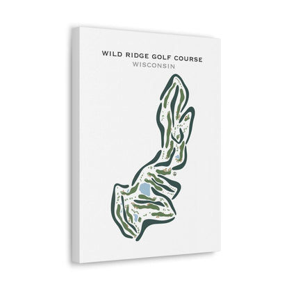 Wild Ridge Golf Course, Wisconsin - Printed Golf Courses