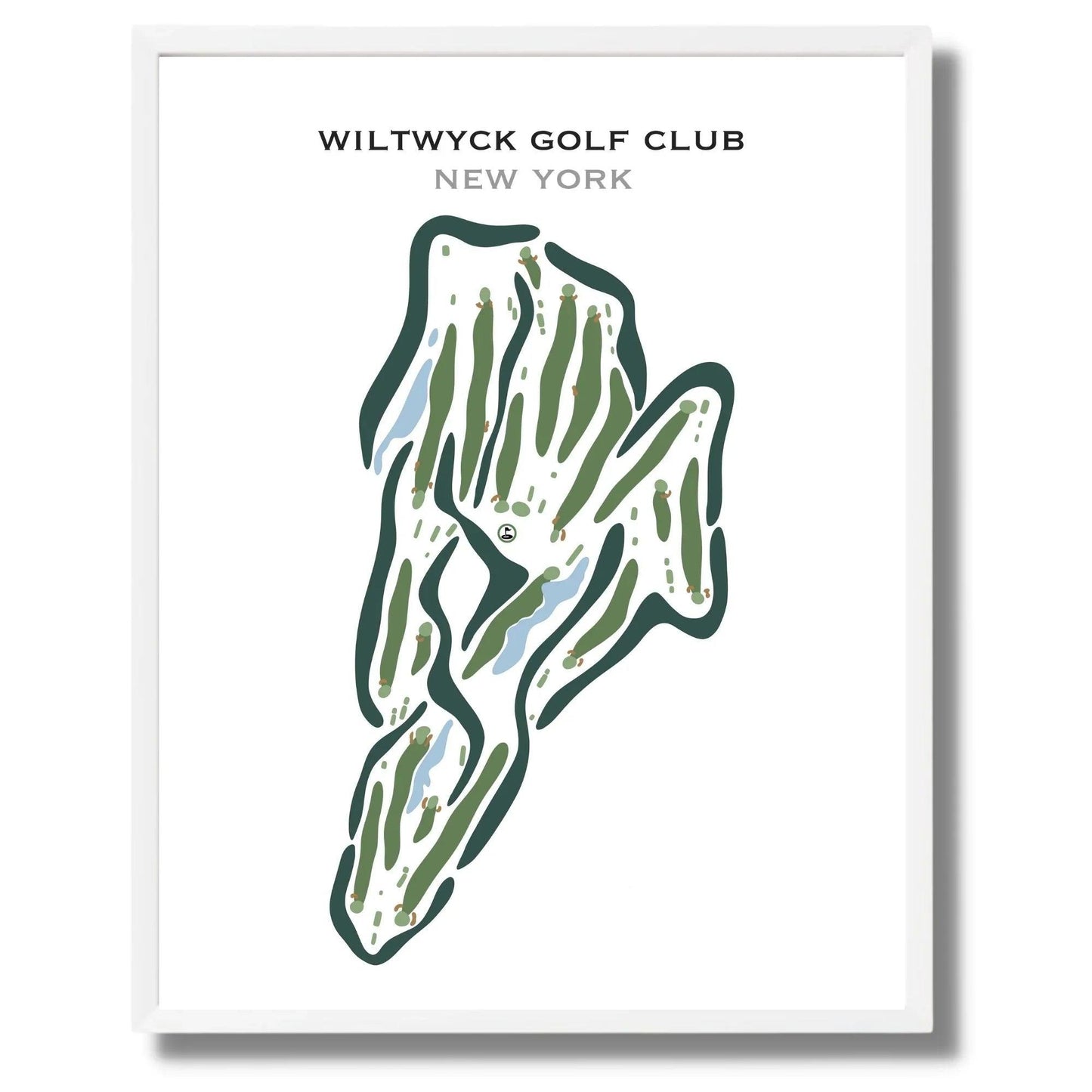 Wiltwyck Golf Club, New York - Printed Golf Courses