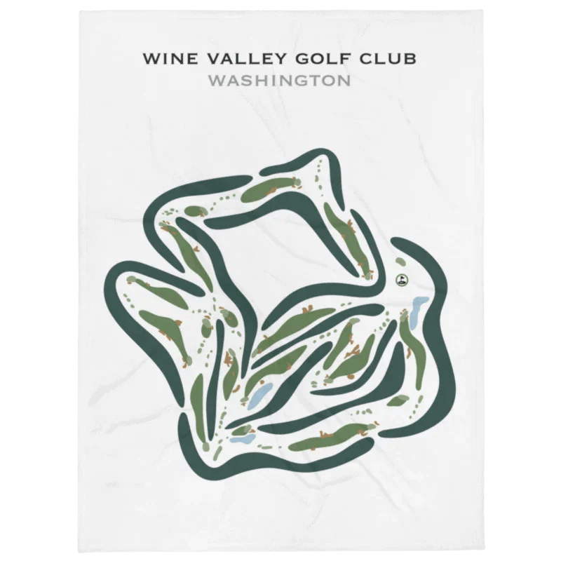 Wine Valley Golf Club, Washington - Printed Golf Courses