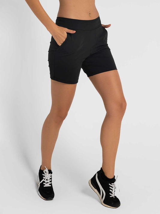 Women's Cleo Short - Stylish & Functional for Active Lifestyles - Black